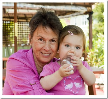 Ladies in pink at Tony Tutto Pizza
