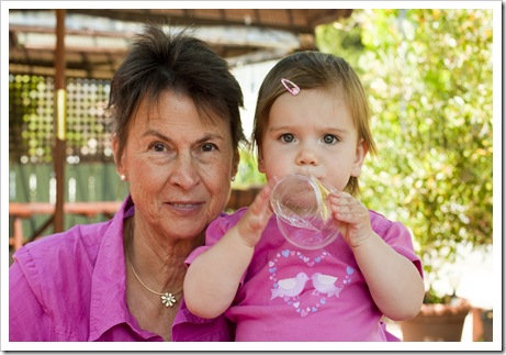 Ladies in pink at Tony Tutto Pizza