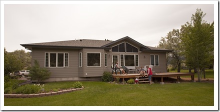 The Quintero's house near Cascade