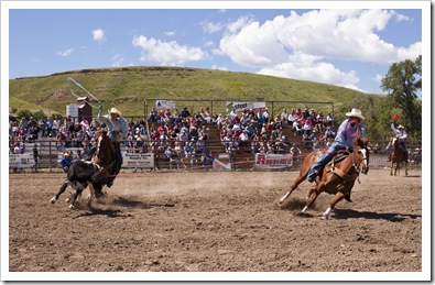 The rodeo in Belt