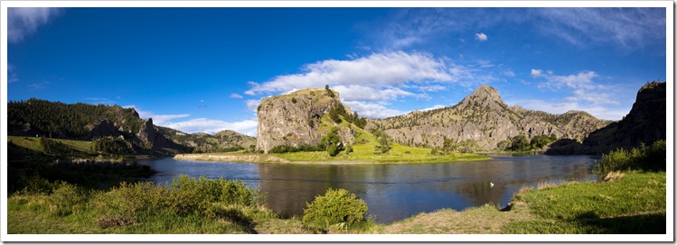 Mountain Palace on the Missouri River near the Quintero's