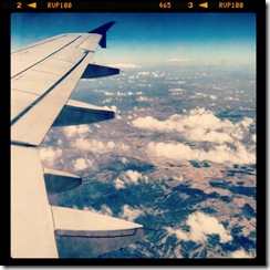 Barren landscape of central Nevada