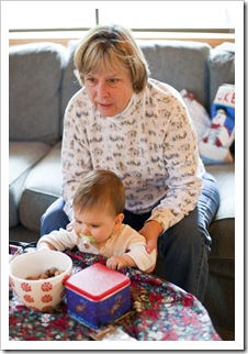 Grandma Carol and Lilia