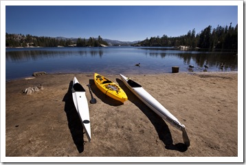 Kayaking at Utica Reservoir
