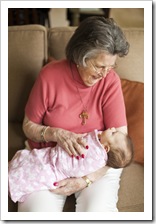 Great Grandma Gladys and Lilia