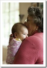 Great Grandma Gladys and Lilia