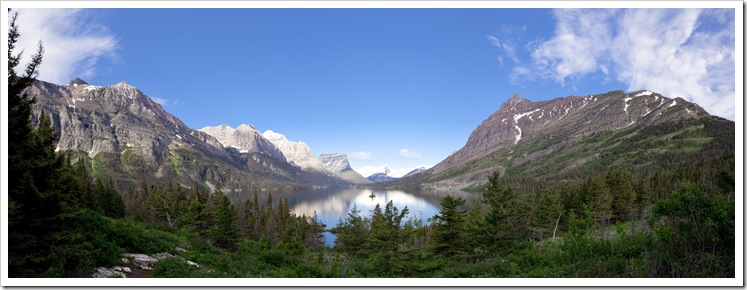 Picturesque Saint Mary's Lake