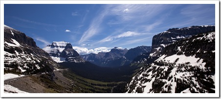 Going To The Sun Road through Glacier National Park