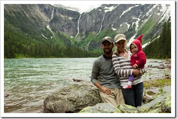 Lunch stop at picturesque Avalanche Lake