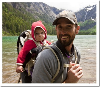 Sam and Lilia at Avalanche Lake