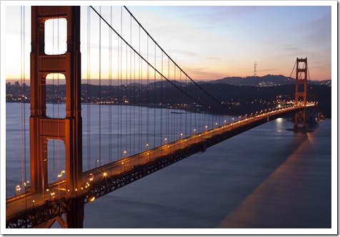 Golden Gate Bridge and San Francisco