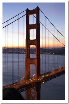 Golden Gate Bridge and San Francisco
