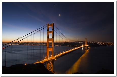 Golden Gate Bridge and San Francisco