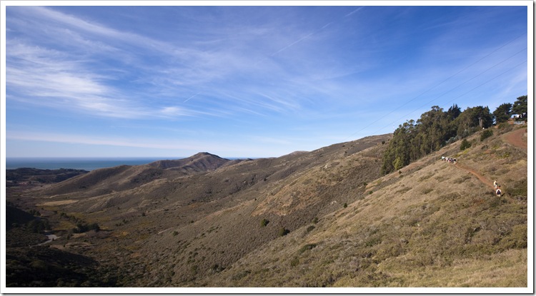 The JAMERS group on their way along the SCA Trail