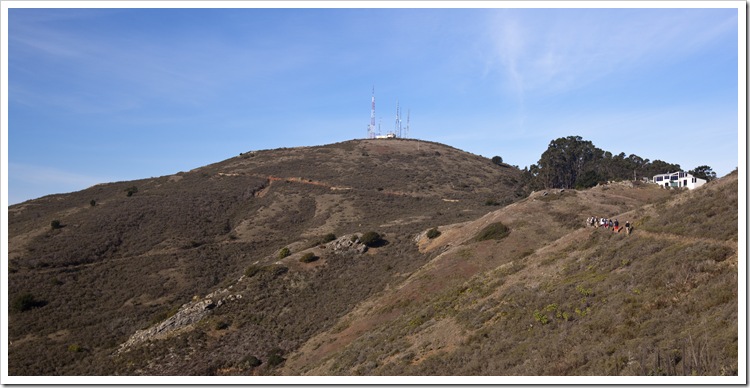 The JAMERS group on their way along the SCA Trail