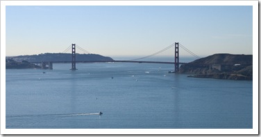 The Golden Gate Bridge from Angel Island