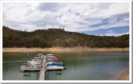 Boats moored at Heritage Ranch
