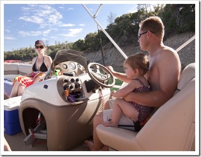 Jim showing Lilia the ropes