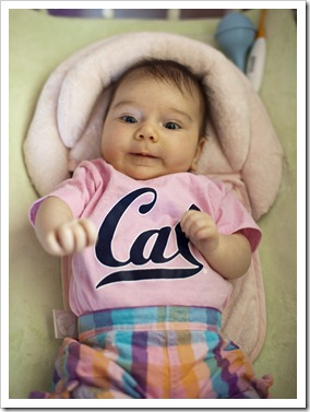 Lilia representing UC Berkeley