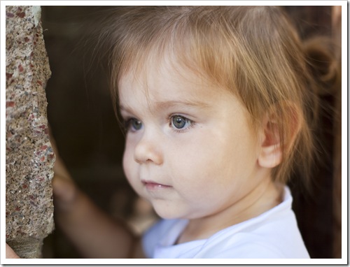 Lilia enjoying the grounds of Matanzas Creek Winery