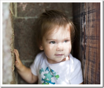 Lilia enjoying the grounds of Matanzas Creek Winery