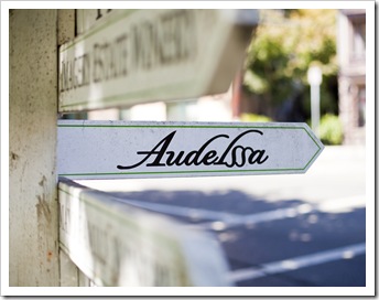 Audelssa tasting room in downtown Glen Ellen