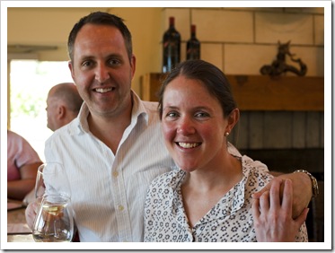 Matt and Anna at Arrowood Winery