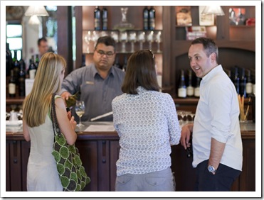 Tasting at Chateau Saint Jean