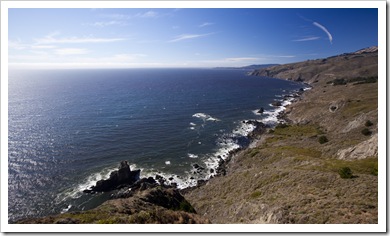 The view north from Muir Beach Overlook
