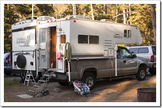 The Westoby's camper