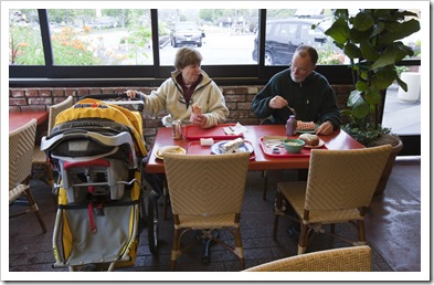 At Gayle's Bakery in Capitola