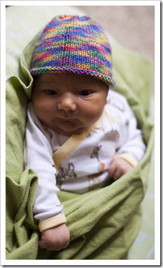 Awake time in her Boppy