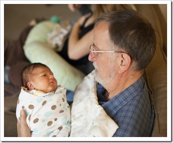 Lilia and Grandpa Greg