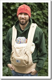 Lilia's first outdoor adventure