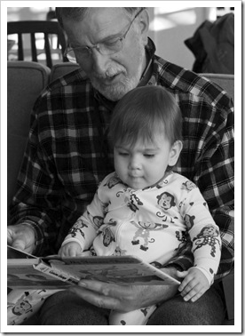 Story time with Grandpa
