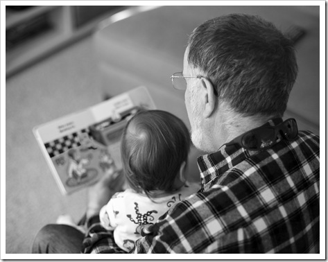 Story time with Grandpa