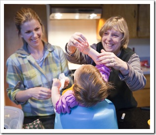 I don't want a clip in my hair!