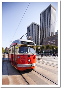 The F-line coming through