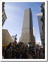 100 deep at Market and Montgomery