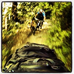 Kevin rolling down Tenderfoot