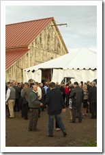 Drinks between the wedding and reception
