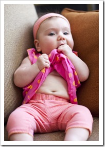 Dressing up with Mum at home