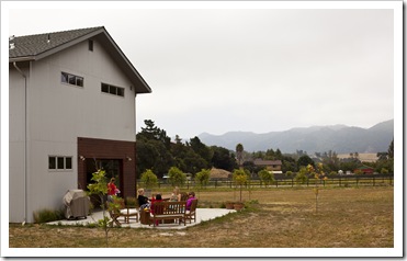 The Edna Valley house where some of the crew were staying