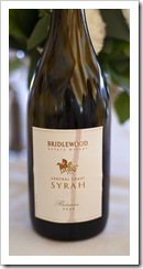 Bridlewood Syrah