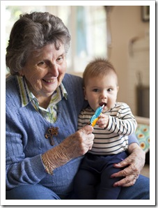 Great Grandma Gladys and Lilia