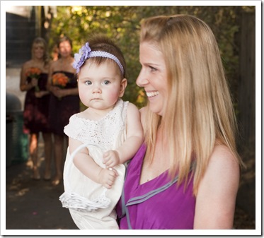 Our little flower girl