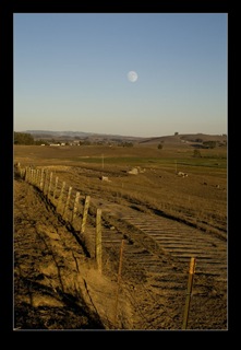Moonrise Over the Ranch