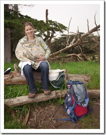 Lisa now a pro at outdoor feeding