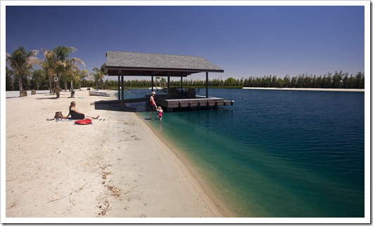 The lake at De Groot Dairy