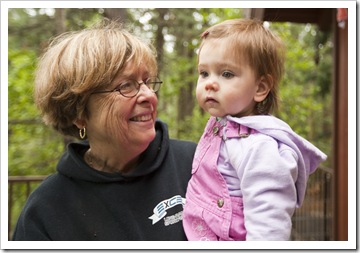 Grandma Carol and Lilia